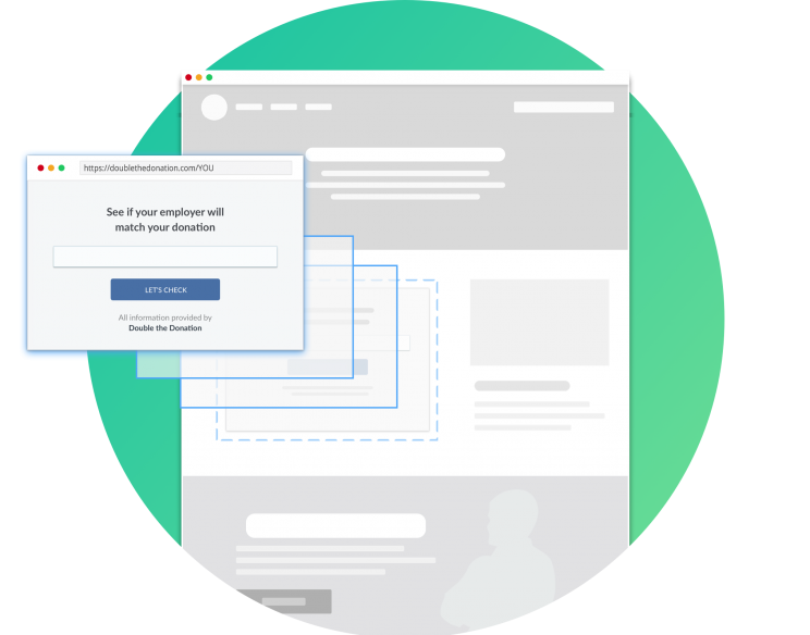 Double the Donation Premium Plan Illustration Double the Donation Premium Plan Illustration